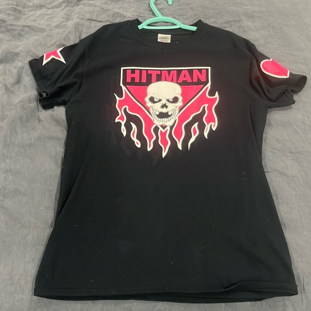 WWE Bret Hitman Hart classic tee shirt